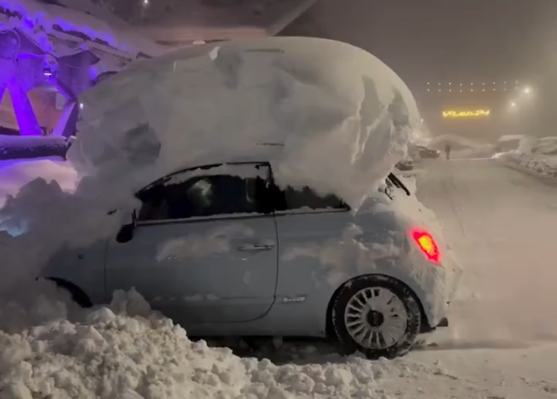 Stuhi e fuqishme në Itali, për 48 orë bie rreth 150 cm borë