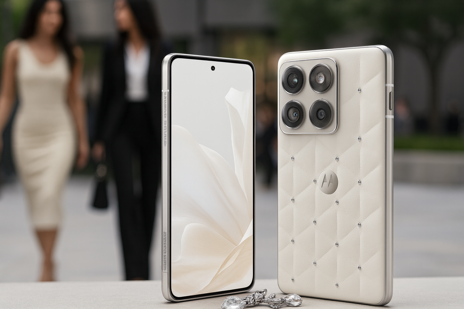 Motorola zbulon edicionin special Edge 70 me kristale Swarovski