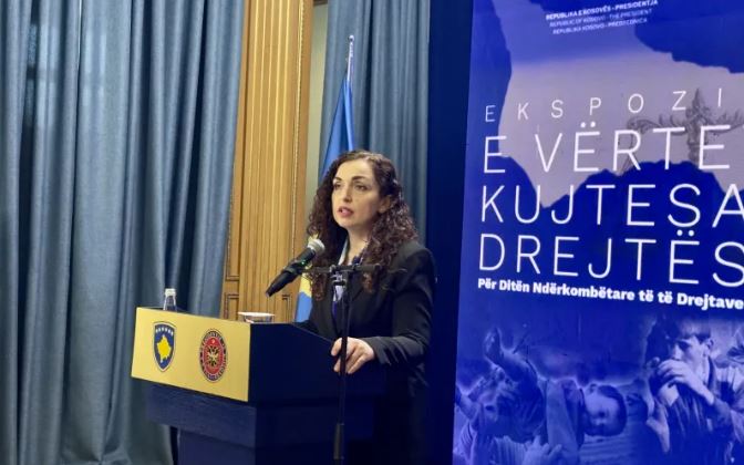 Osmani: Kosova nuk do të lejojë që krimet të harrohet e gjenocidi të mohohet