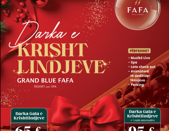 Magjia e festave ju pret në Grand Blue FAFA!