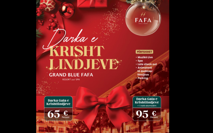 Magjia e Krishtlindjeve merr jetë në Grand Blue FAFA