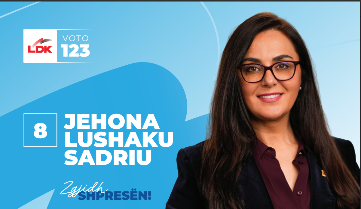 Jehona Lushtaku Sadriu numri 8 në LDK, për qytetarët dhe të ardhmen e Kosovës