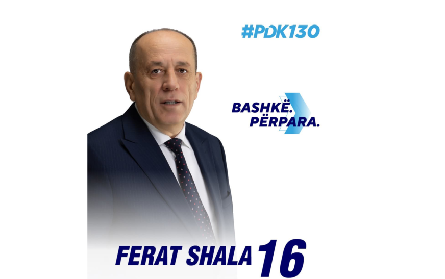 Ferat Shala: Kosova është një angazhim i përhershëm – mesazh nga kandidati për deputet i PDK-së