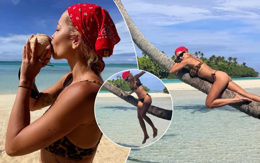 Rita Ora mahnit me format trupore, e nis janarin në pushime tropikale