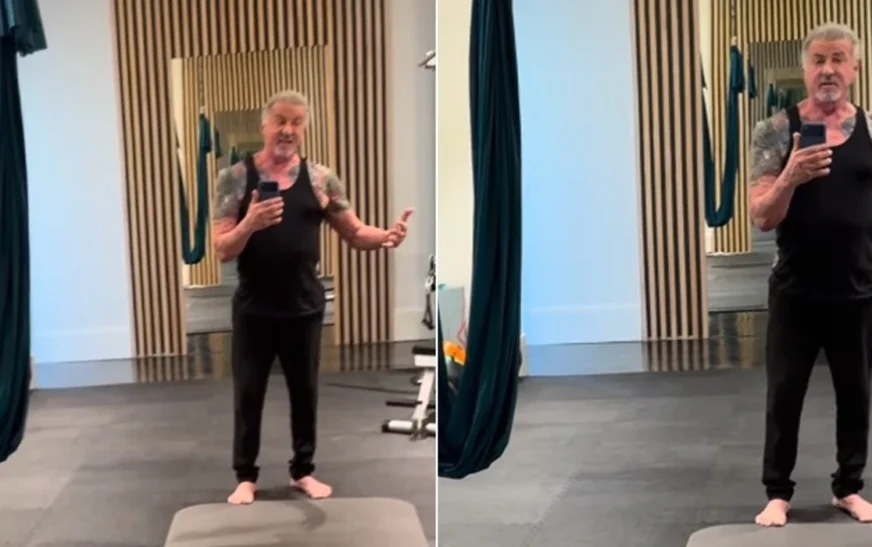Sylvester Stallone krenohet me pamjet nga palestra: Edhe në moshën 79 vjeçare nuk heq dorë nga ushtrimet fizike
