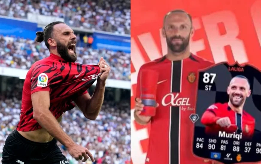 E jashtëzakonshme: Vedat Muriqi lojtari i muajit në La Liga