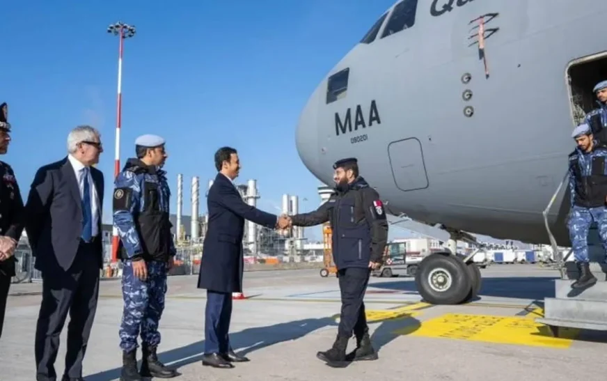 104 persona në bord, avioni ushtarak i Katarit përplaset me dritat e aeroportit në Milano