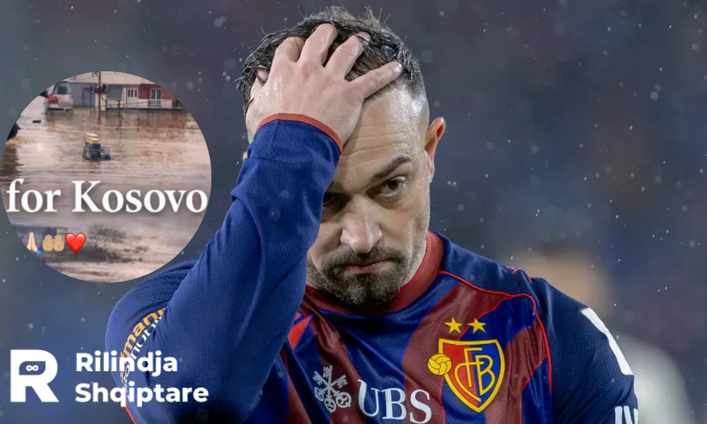 Pas Xhakës edhe Xherdan Shaqiri reagon për përmbytjet në disa qytete të Kosovës