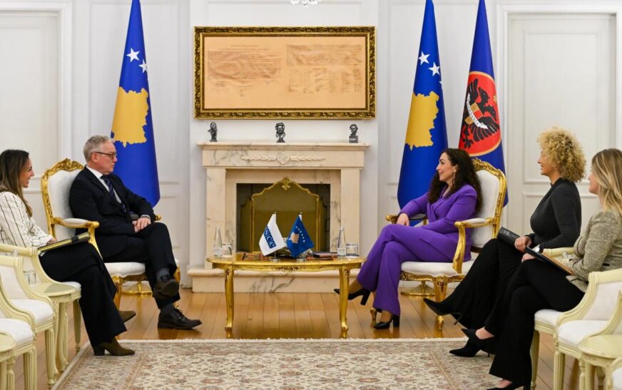 Osmani takon shefin e OSBE-së në Kosovë, flasin për konstituimin e institucioneve