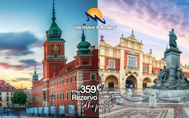 Varshavë & Krakov – Një udhëtim unik në Poloni me FIBULA
