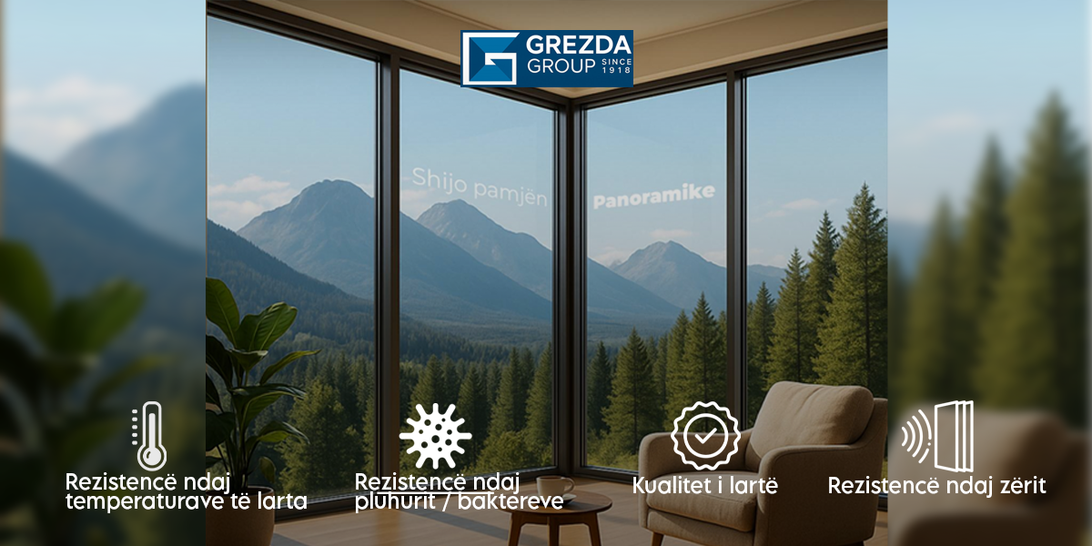 Grezda Group – Zgjidhje profesionale të xhamit për arkitekturë moderne