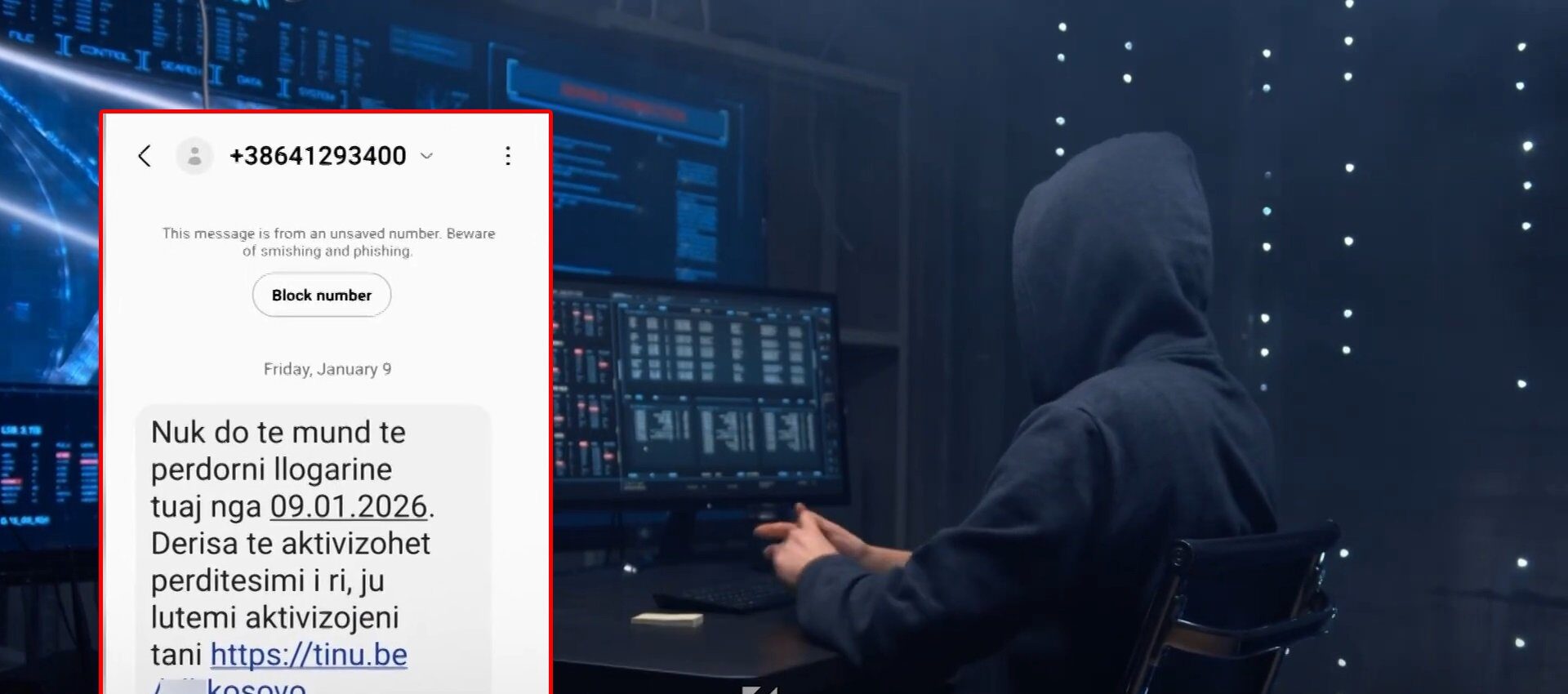Mashtrimi me SMS që po zbraz llogaritë bankare të kosovarëve (VIDEO)
