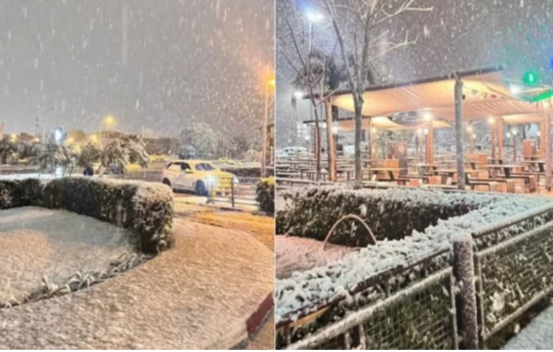 Një vend afrikan sheh borë për herë të parë pas 25 vitesh