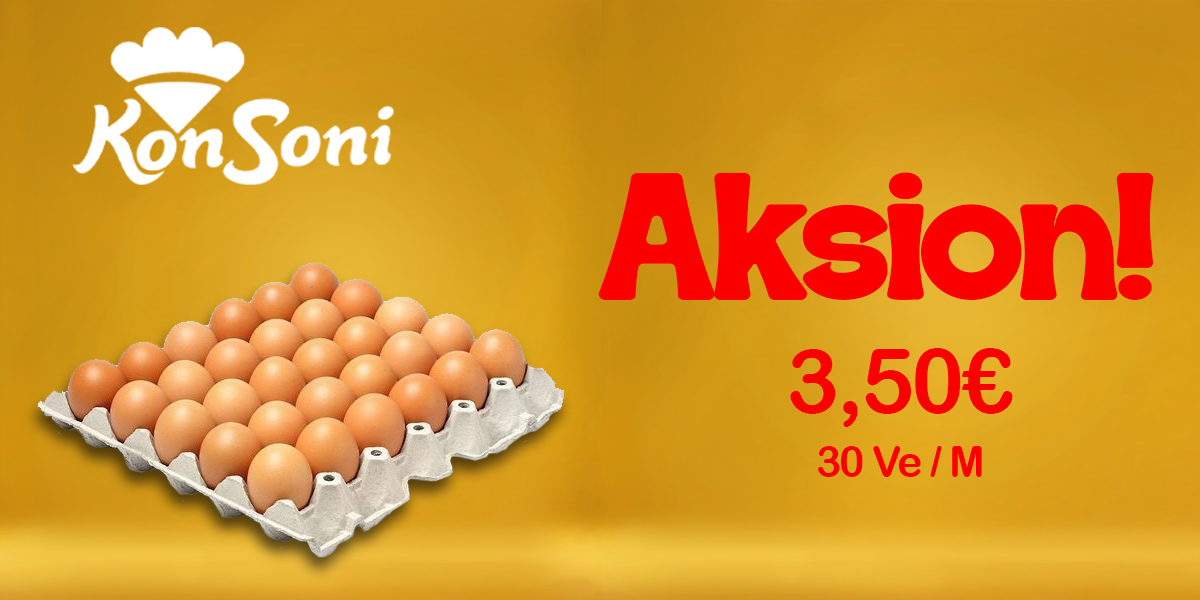 Super Aksion nga KonSoni – 30 Vezë vetëm 3.50