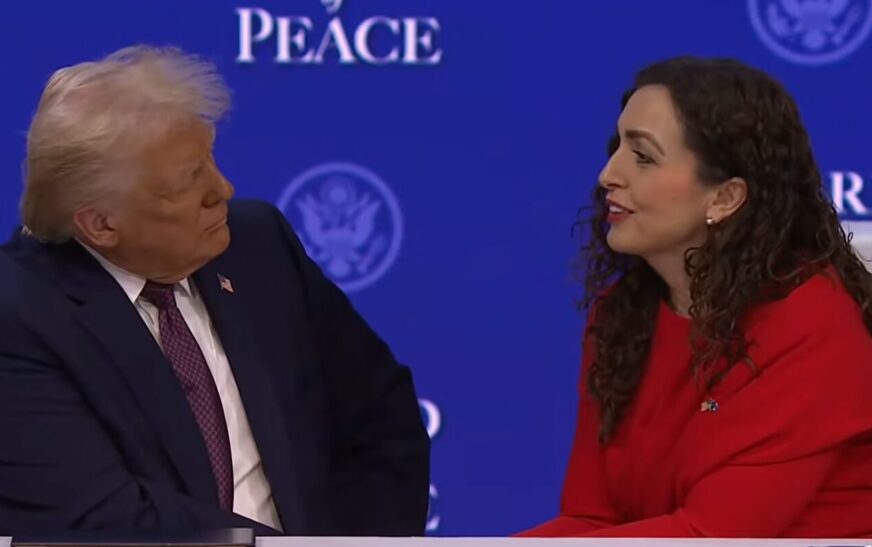 Osmani nënshkruan anëtarësimin në Bordin e Paqes, përshëndetje të ngrohtë me Trumpin