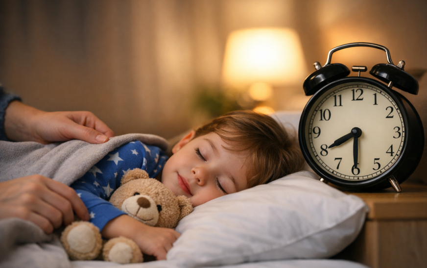 Cila është koha e duhur për të rënë në gjumë fëmijët?