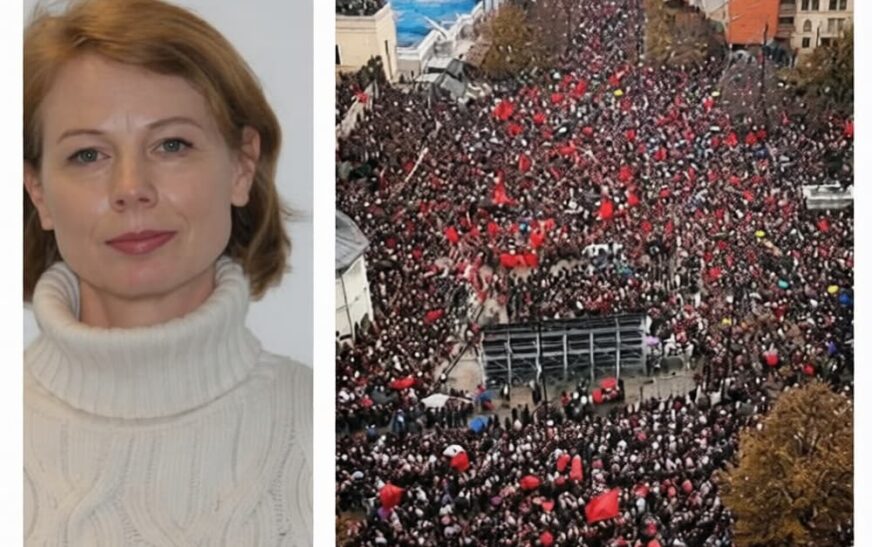 Zëdhënësja e Speciales, në formë presioni, dje i pyeti gazetarët se sa persona do të marrin pjesë në protestë, ndërsa sot e mori përgjigjen