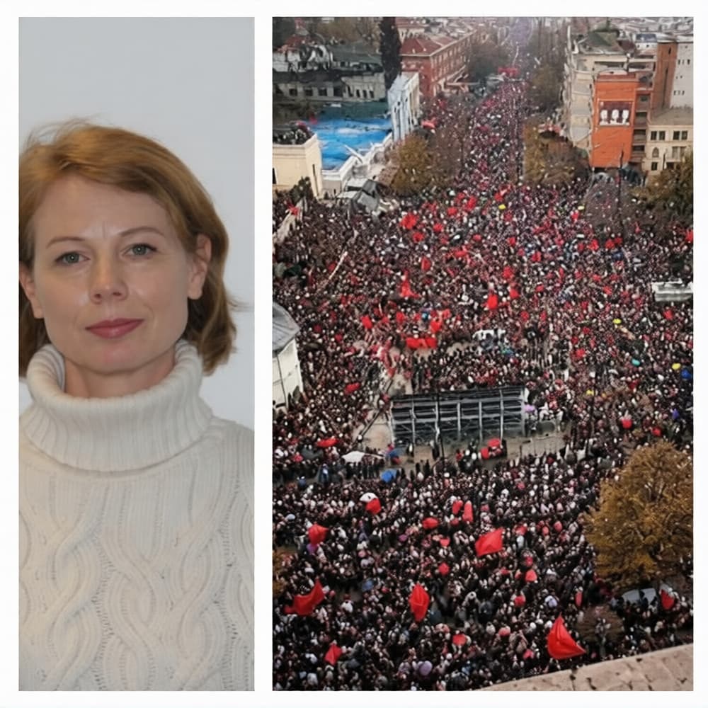 Zëdhënësja e Speciales, në formë presioni, dje i pyeti gazetarët se sa persona do të marrin pjesë në protestë, ndërsa sot e mori përgjigjen