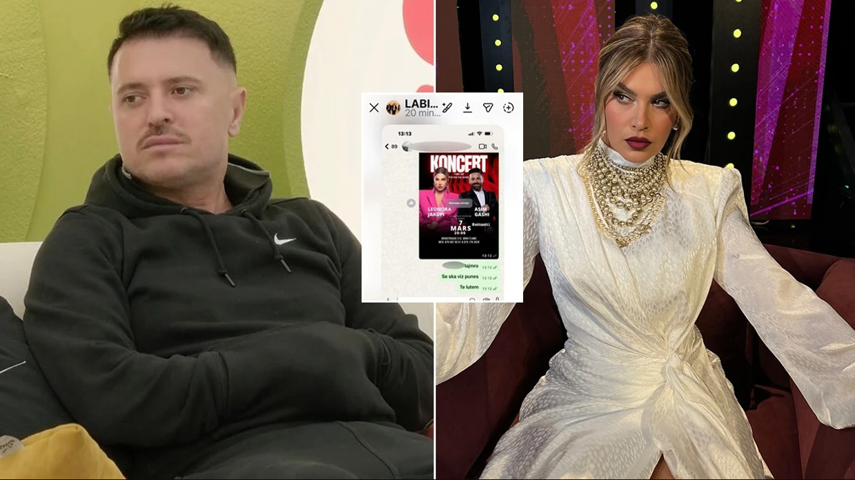 Labinot Rexha kërcënon Leonora Jakupin – publikohen mesazhet ku ai e ‘spiunon’ te autoritetet zvicerane se nuk ka vizë pune