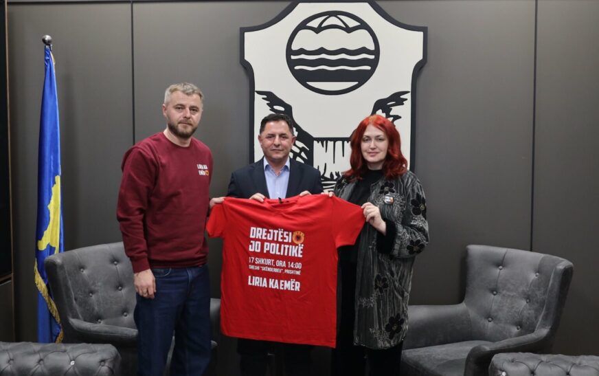 Kryetari i Malishevës i jep mbështetje Marshit “Drejtësi, jo politikë” më 17 shkurt