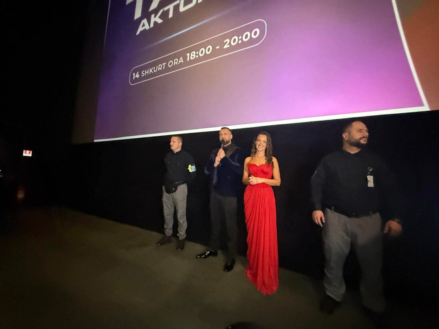 Luizi dhe Kiara në Cineplexx për premierën “Loja e fundit” në Albi Mall