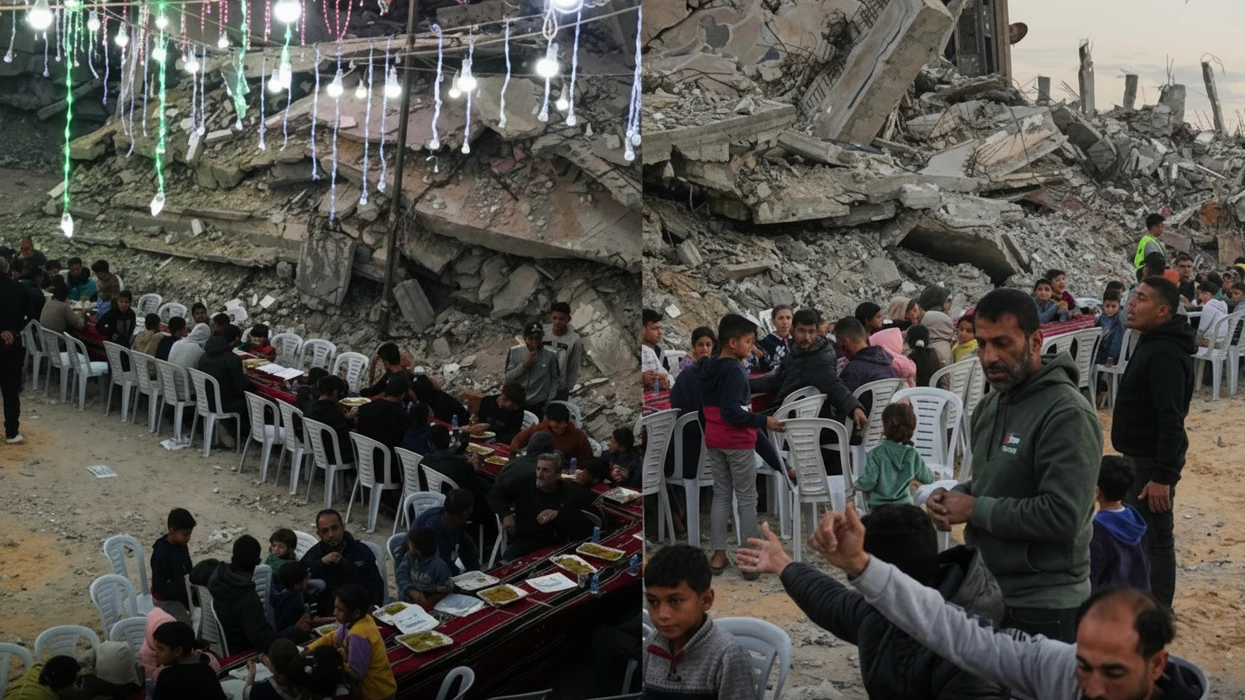 Ramazani në Gaza, palestinezët bëjnë iftar mes rrënojave dhe shpresës