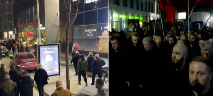 “Rama ik”/ Berisha në shesh me protestuesit