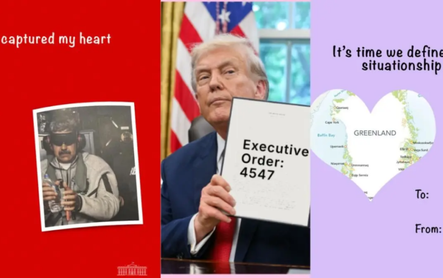 “Ti ma more zemrën” – kartolinat politike të Shtëpisë së Bardhë për Shën Valentin bëjnë ‘namin’ në rrjet