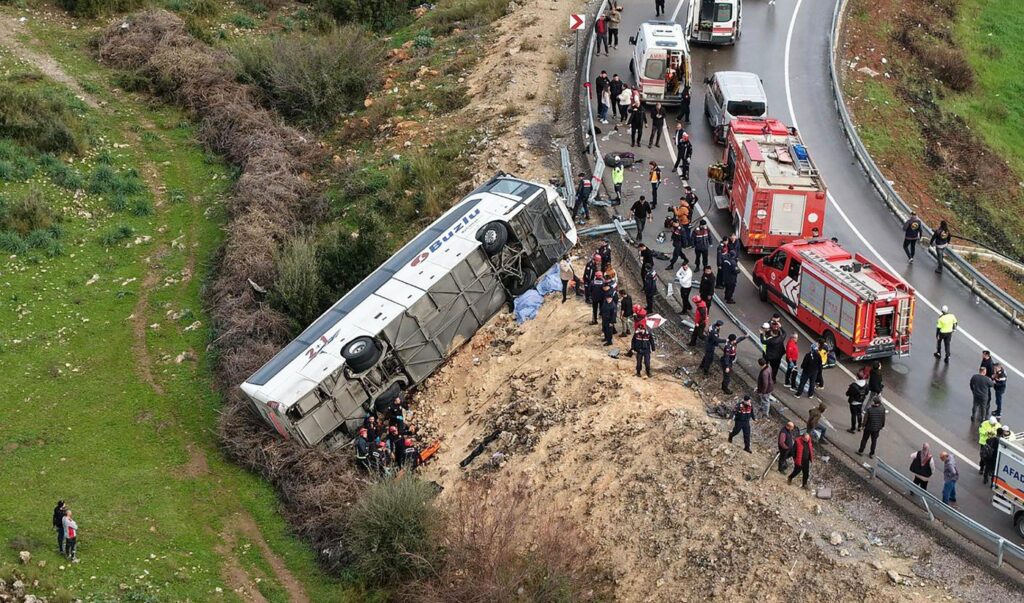 Aksident me autobus në Turqi, 9 të vdekur dhe 26 të plagosur