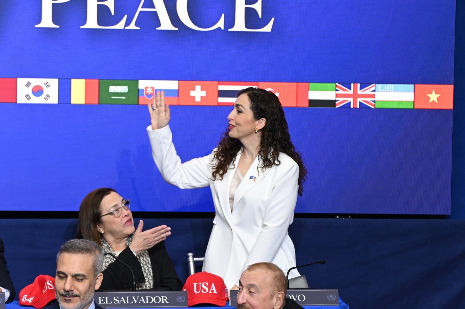 Presidentes Osmani nuk i jepet fjala në takimin e Bordit të Paqes