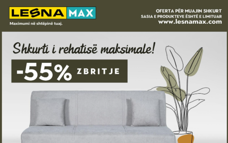 Shkurti i rehatisë maksimale: Oferta që transformojnë shtëpinë tuaj