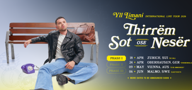 Yll Limani nis tour-in e parë ndërkombëtar