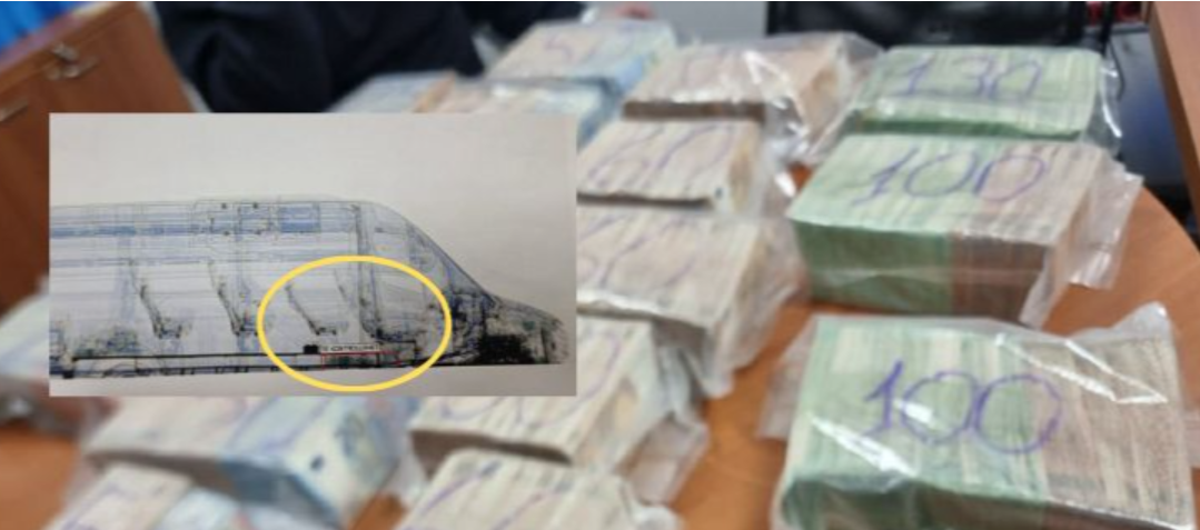 Dogana kap rreth një milion euro të padeklaruara në Merdare, podi i automjetit ishte modifikuar për t’i fshehur paratë