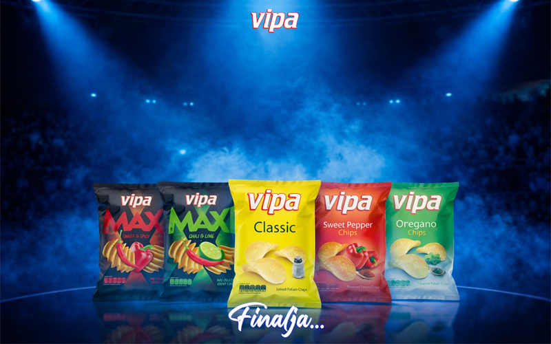 Zgjidhe fituesin tënd nga shijet e Vipa Chips
