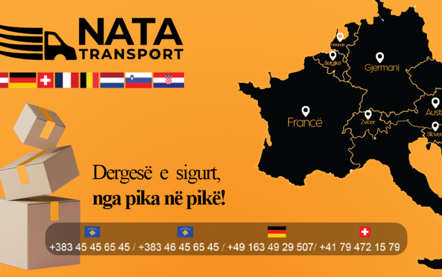 NATA TRANSPORT standard i ri në transportin ndërkombëtar nga Kosova drejt Evropës