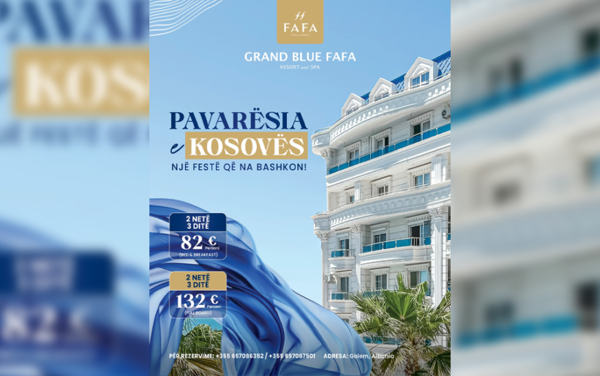 Festoni ndryshe, festoni me një ofertë të veçantë në Grand Blue Fafa