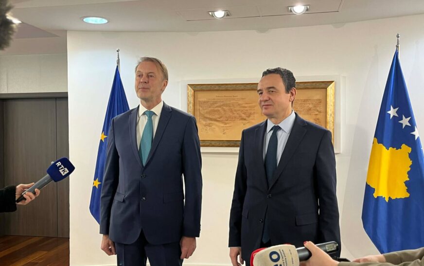 Kurti pas takimit me Orav-n: E nevojshme që sa më parë të marrim statusin e vendit kandidat