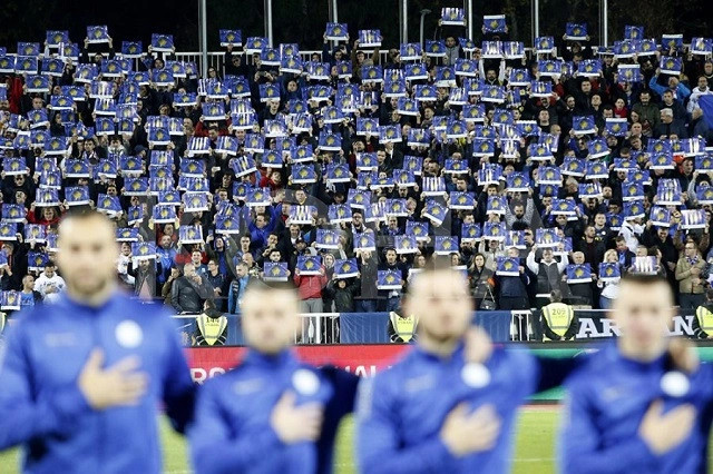 Në cilat pjesë të stadiumit do të lejohen simbolet e Kosovës?