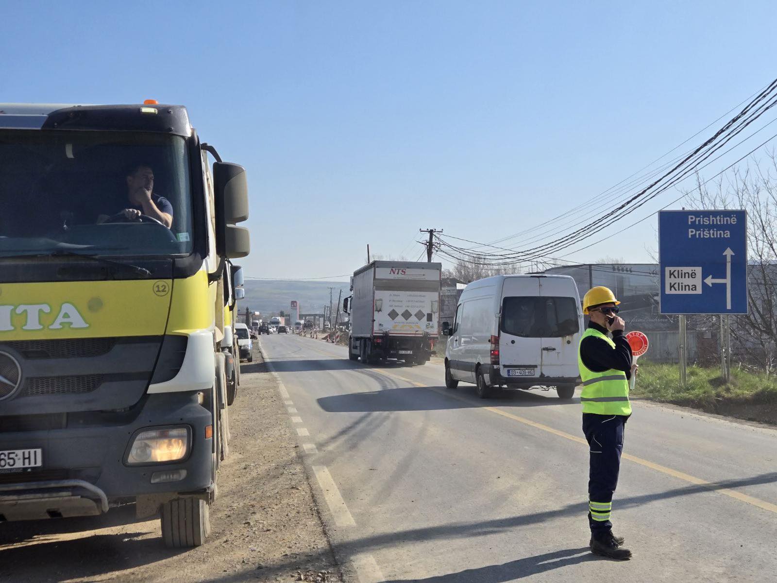 Punimet në segmentin Dollc-Zahaq, kompania ka një lutje