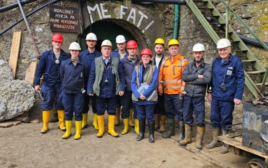 KFOR-i kryen inspektim të sigurisë në minierën e Trepçës