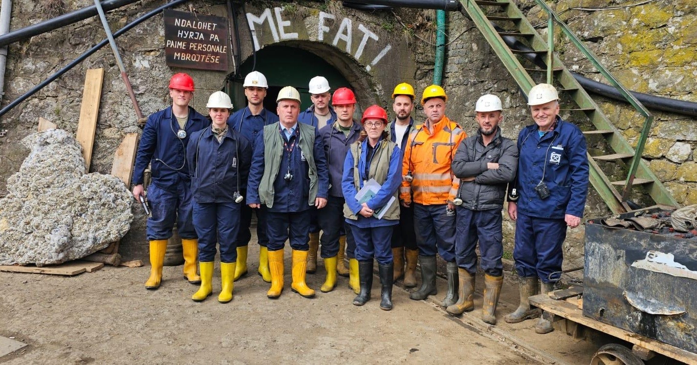 KFOR-i kryen inspektim të sigurisë në minierën e Trepçës