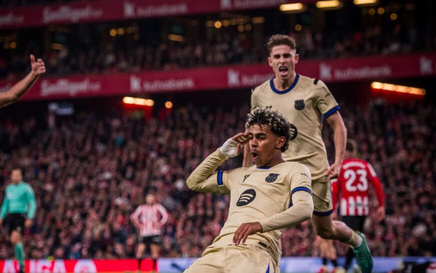 Goli i Yamalit vendimtar, Barça arrin fitoren ndaj Bilbaos