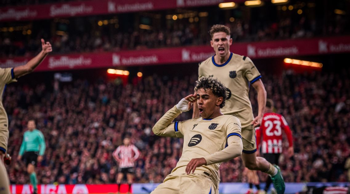 Goli i Yamalit vendimtar, Barça arrin fitoren ndaj Bilbaos