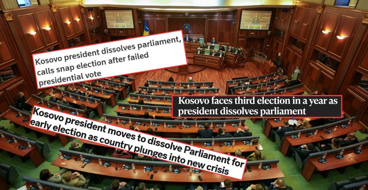 Dështimi për presidentin në ballinat e mediave të huaja: Zgjedhjet e treta brenda një viti