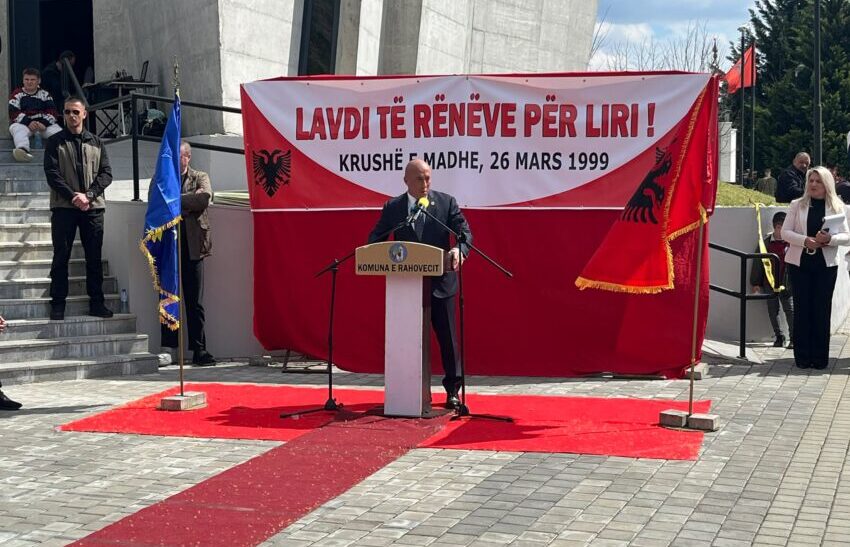 Haradinaj nga Krusha e Madhe: Që të mos përsëritet historia, duhet ta mbajmë Amerikën