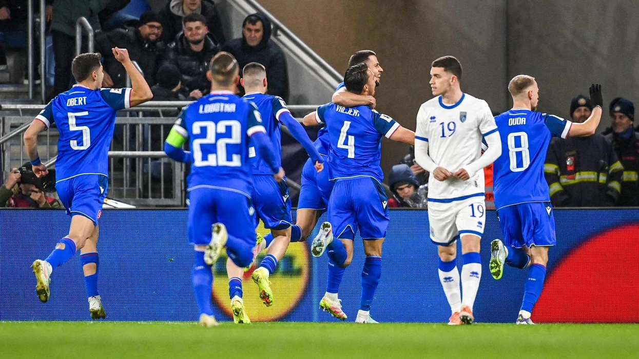 Supergol i Veldin Hoxhës, Kosova barazon ndaj Sllovakisë