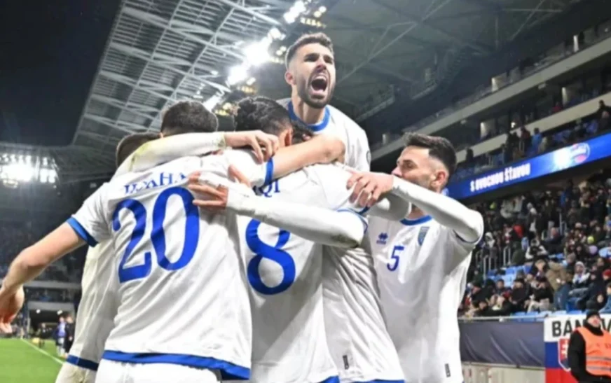 Kosova me një këmbë në finale, Kreshnik Hajrizi realizon për 4-2