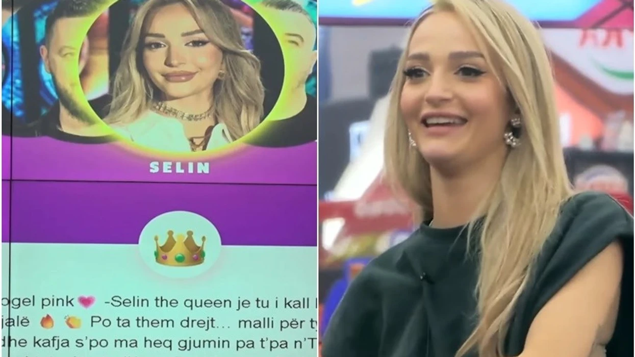 “Të dua shumë”, Selin merr mesazh të veçantë nga DJ Gimbo në Big Brother