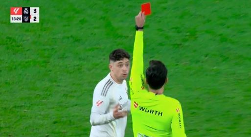 Refuzohet apeli i Real Madridit për kartonin e kuq të Valverdes