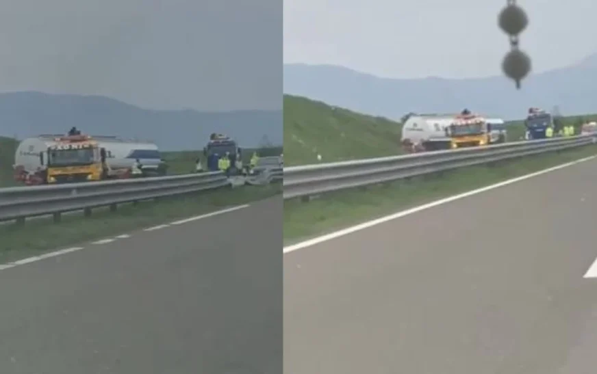 Një i lënduar nga vetaksidenti në autostradën “Ibrahim Rugova”